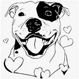 Pitbull Staffy Terrier Dog Staffordshire Printable Amstaff Puppy Outlook Malvorlagen Ausmalbilder Tiere Mom Stafford Oscuros Ubbe Frida Kahlo Pitbulls Wirta sketch template