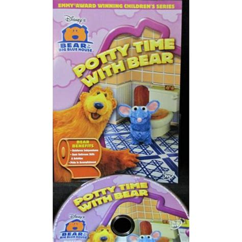 bear   big blue house potty time  bear dvd dvd