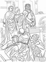 Jesus Printable Ausmalbilder Malvorlagen Ausmalen Pilate Ostern Scribblefun Ingrahamrobotics sketch template