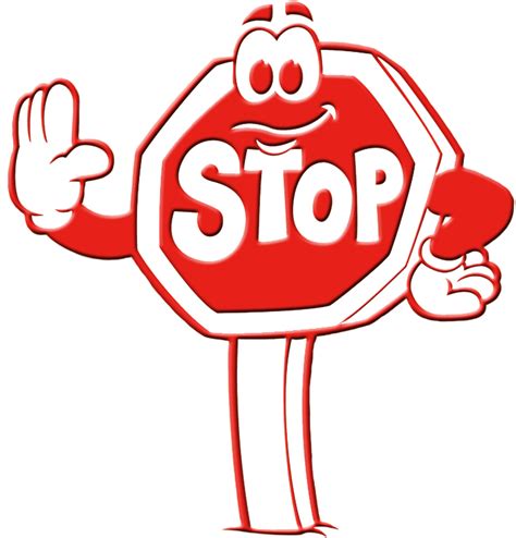 red stop sign clipart  clip art stop sign clipart png