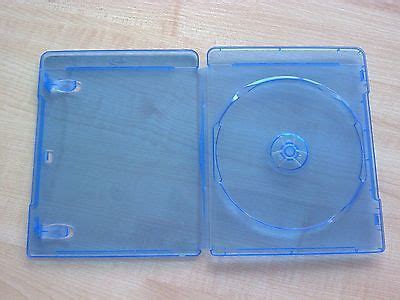 mm blu ray disc case single dvd case  blue bl ebay