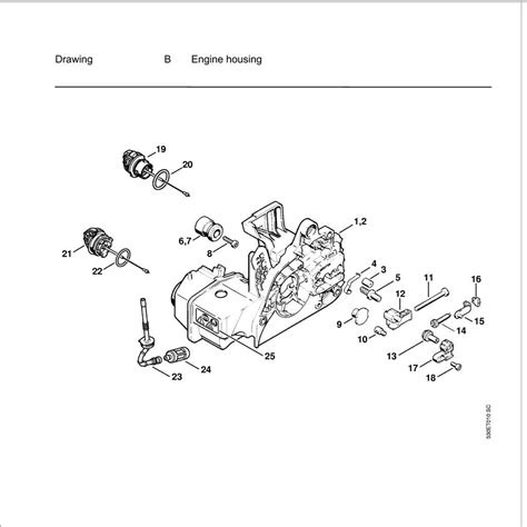 stihl ms chainsaw parts diagram diagram resource
