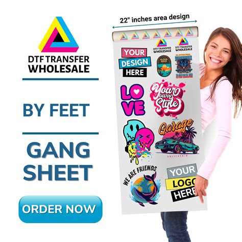 dtf custom transfers ready  press dtf transfers gang sheet