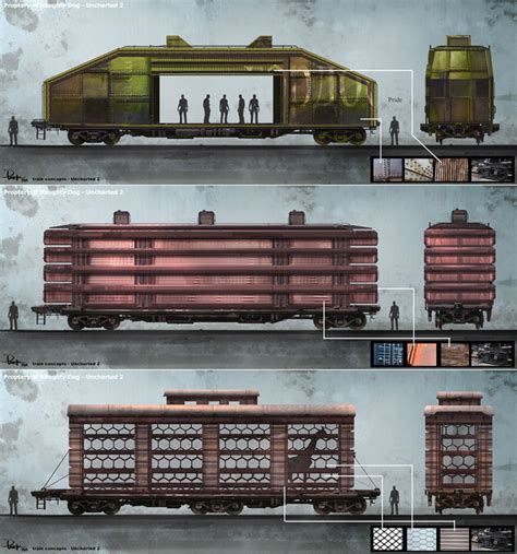 train concept artwork uncharted   thieves art gallery