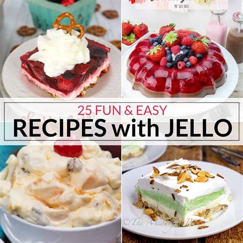 jello recipes     easy  follow    keeper