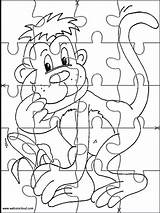 Jigsaw Coloring Pages Printable Getcolorings Cut Getdrawings sketch template
