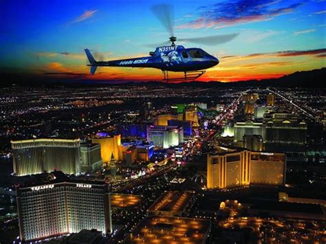 night flight over the strip american sky