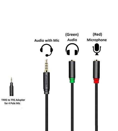 pole headphone  mic wiring diagram collection