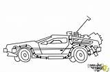 Draw Delorean Drawing Machine Time Future Back Car Coloring Paintingvalley Drawingnow Drawings sketch template