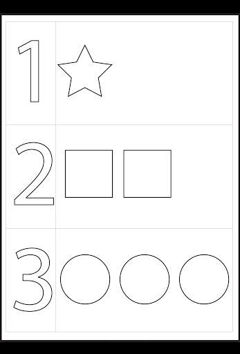 printable learning activities   year olds   numbers