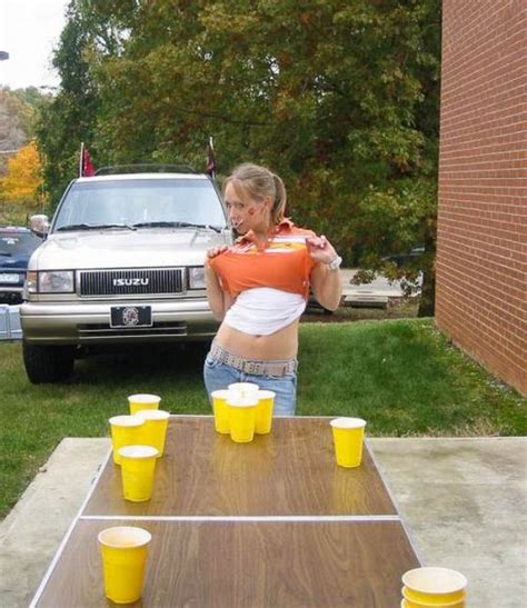 Sexy Girls Playing Beer Pong 55 Pics