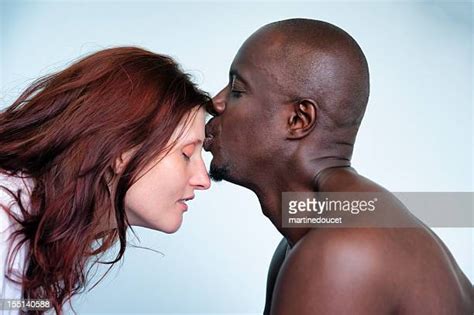 black men kissing white women photos et images de collection getty images
