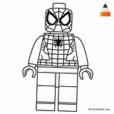 Lego Spiderman Draw Coloring Para Colorir Spider Drawing Pages Kids Man Marvel Aranha Homem Mini Colouring Drawings Letsdrawkids Cartoon Printable sketch template