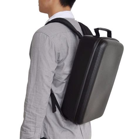 rc drone backpack waterproof portable bag protective travel backpack case black  dji mavic