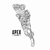 Apex Mirage sketch template