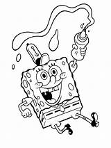 Spongebob Coloring sketch template