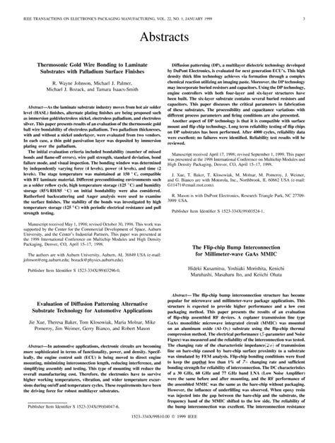 abstracts  abstracts ieee journals magazine ieee xplore