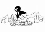 Pingu Kleurplaat Luge Kleurplaten Sleeen Trineo Pingvini Wintersport Bojanke Kolorowanki Onceokuloncesi Kolorowanka Pingwiny Crtež četiri Planetadibujos Bmp Pingouin Malvorlage Pinguim sketch template