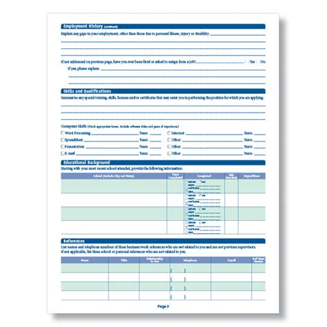 blank job application form  calendar template site