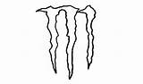 Monster Logo Energy Symbol Clipart Clip sketch template