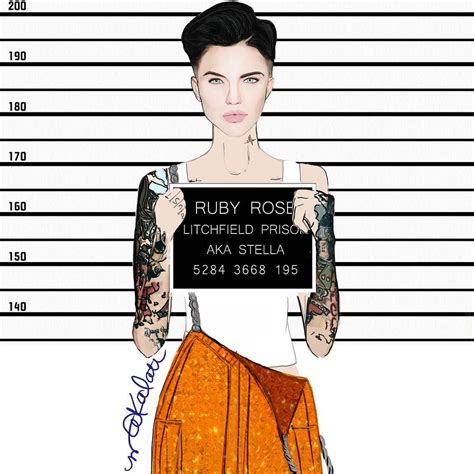 Cool Ruby Rose As Stella Carlin From Orange Is The New
