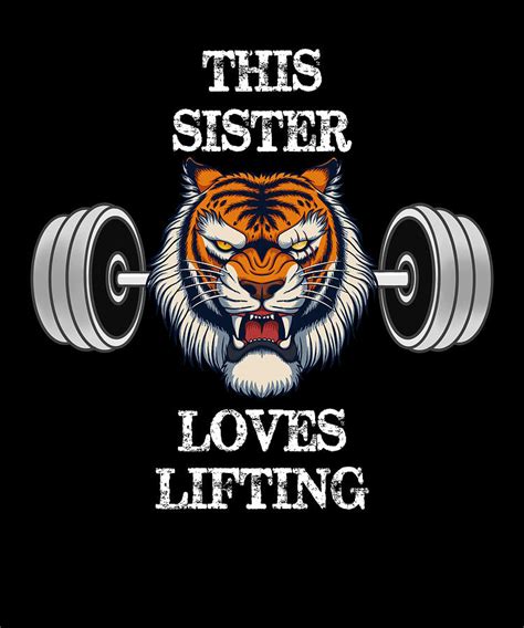 this sister loves lifting funny bodybuilding weight lifting digital