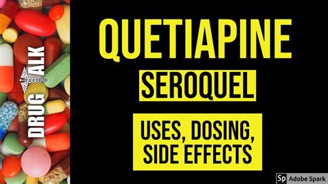 quetiapine seroquel uses dosing side effects youtube