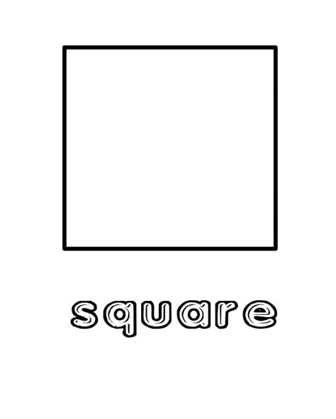 square coloring pages getcoloringpagescom
