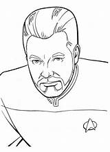 Coloring Star Trek Pages Book Kids Books Visit Colouring Printable Spock sketch template