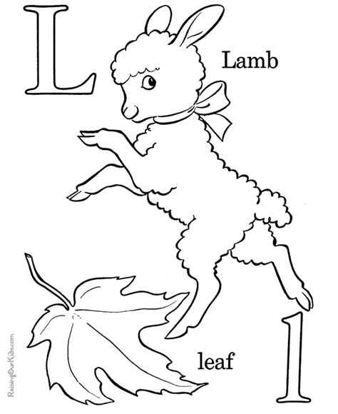 letter coloring page coloring home