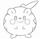 Popplio Dibujar Abrir Alolan Pikachu Imprimir sketch template