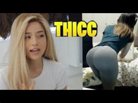 pokimane hot sexy thicc ass moments  youtube