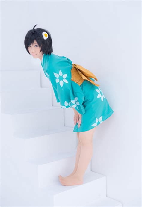celebrities kousaka yun cosplay photography as tsukihi araragi