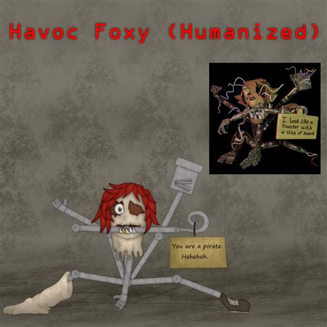 havoc foxy humanized  marcosvargas  deviantart