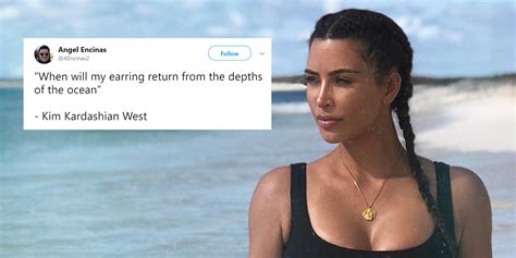 Kim Kardashian Went Into The Sea Prompting Everyone To Ask About Her