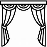 Curtains Clipart Curtain Svg Stage Theatre Drawing Theater Window Vector Icon Bedroom Icons Buildings Decoration Show Clipground Similar Getdrawings Size sketch template