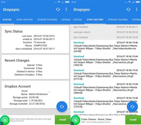 sync dropbox automatically  android ghacks tech news