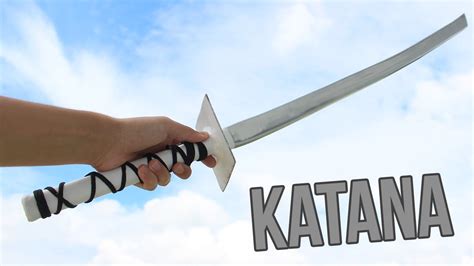 como fazer uma katana espada samurai youtube