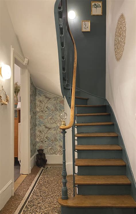 Épinglé par grace sur hallway and stairs escaliers maison rénovation