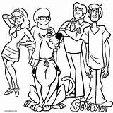 Coloring Scooby Doo Pages Cartoon Gang Printable Print Halloween Kids Cool2bkids Ghostbusters Sheets Outline Family Birthday Colouring Color Logo Drawing sketch template
