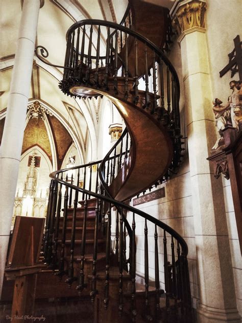 spiral staircase   loretto chapel  santa fe  mexico