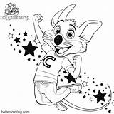 Cheese Chuck Coloring sketch template
