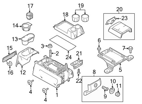 xxnamexx  ford parts diagram   body  source  interior console khadrismat
