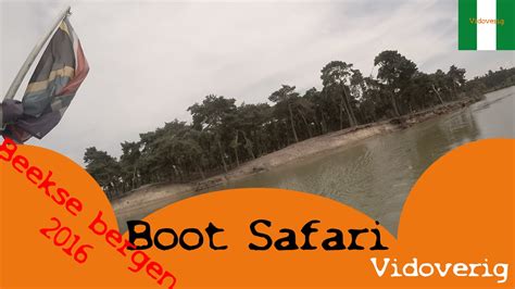 beekse bergen boot safari youtube