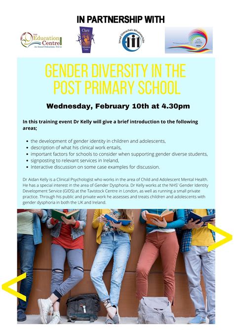 Sp18 21 Gender Diversity In Post Primary Schools Post Primary Navan