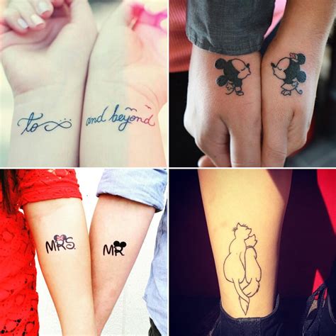 Disney Couple Tattoos Popsugar Love And Sex