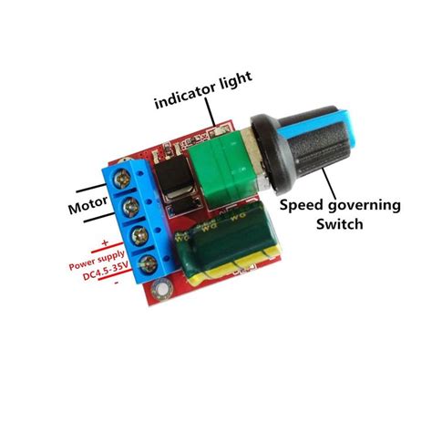 pwm  dc motor speed controller module dc dc   adjustable speed regulator