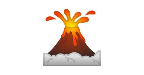 Volcano Volcano Emoji Meaning