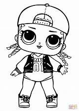 Coloring Lol Swag Pages Doll Mc Drawing Printable sketch template