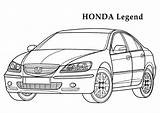 Honda Coloring Pages sketch template